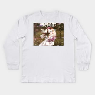 En Gallop Joanna Newsom lyric Kids Long Sleeve T-Shirt